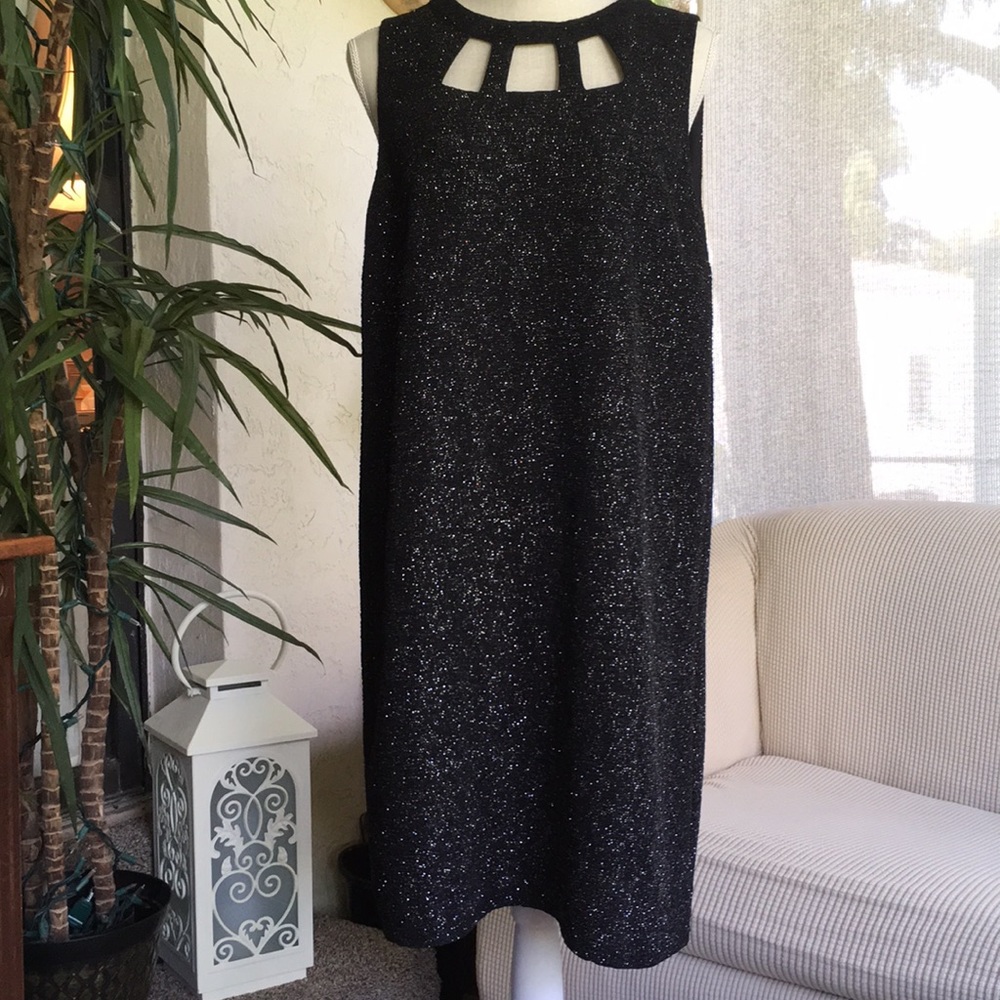 ALYX Glittery Black Dress